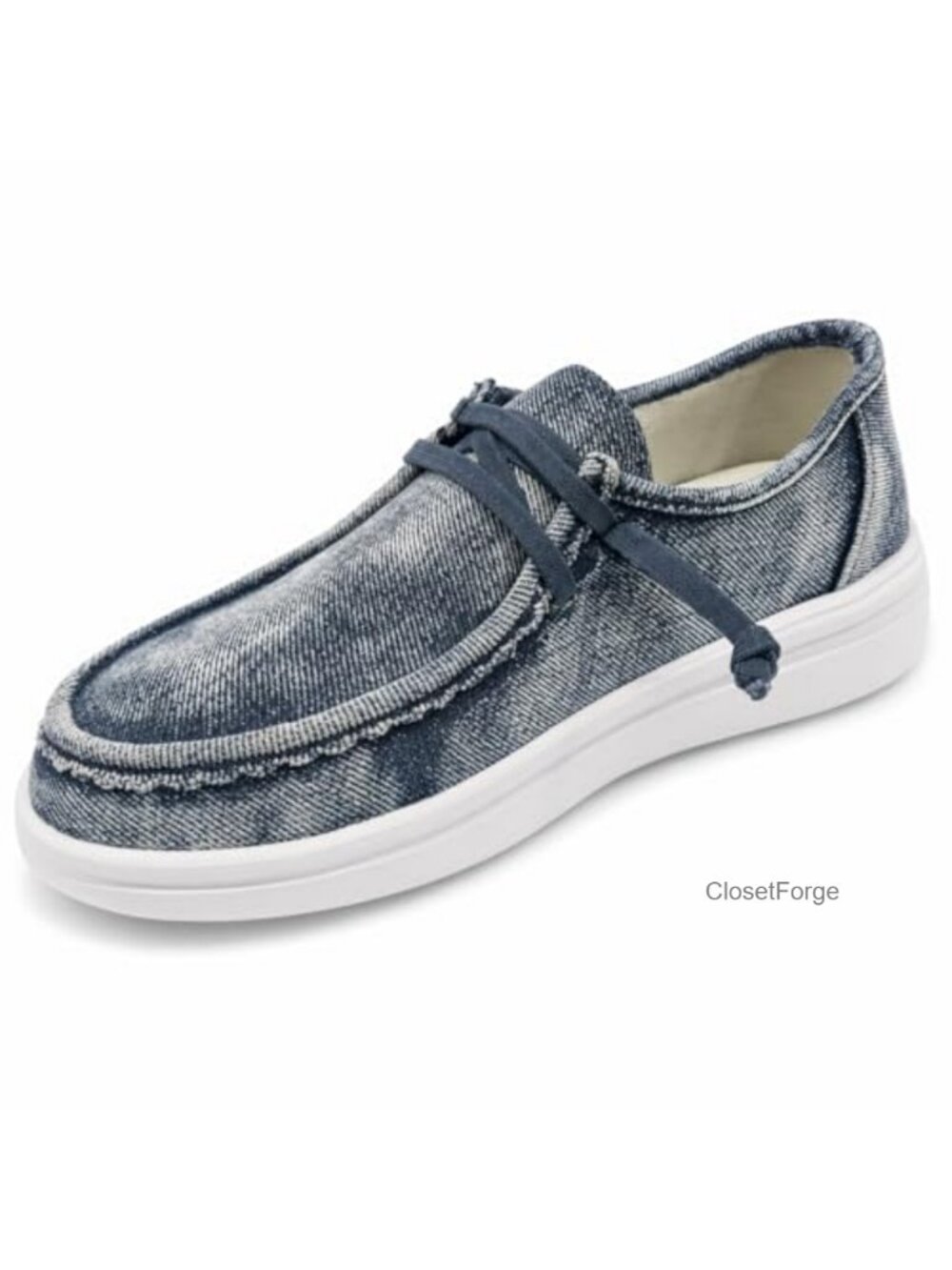 Vintage Slip On Canvas Loafers Casual Flats Lightweight Comfort Daily Wear